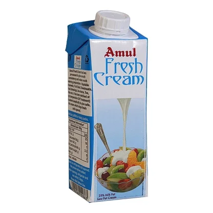 Amul Fresh Cream : 250 ml