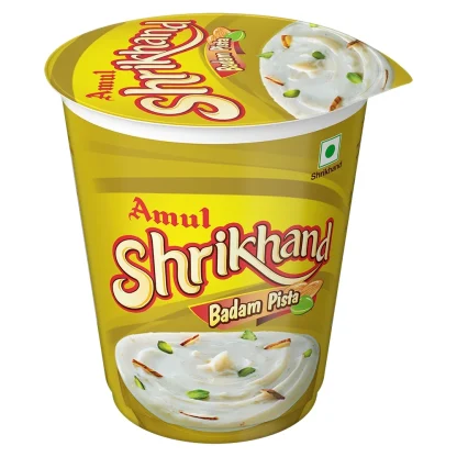 Amul Shrikhand Badam Pista : 500 gms