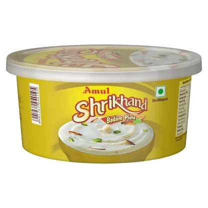 Amul Shrikhand Badam Pista : 200 gms