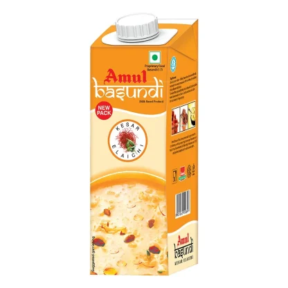 Amul Kesar Elaichi Basundi : 250 ml