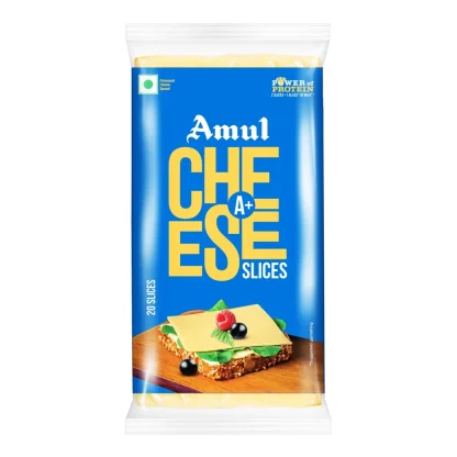 Amul A+ Cheese Slices : 400 g