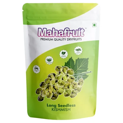 Mahafruit Long Seedless Kishmish : 500 gms