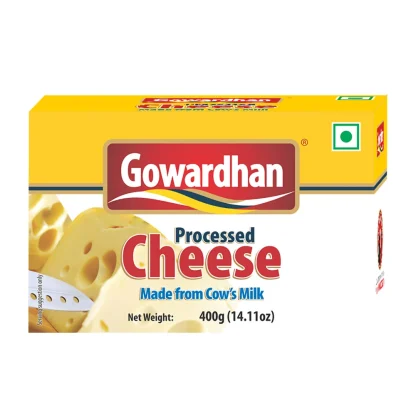 Gowardhan Processed Cheese : 400 gms