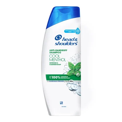 Head & Shoulders Cool Menthol Shampoo : 180 ml