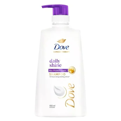 Dove Daily Shine Shampoo : 650 ml
