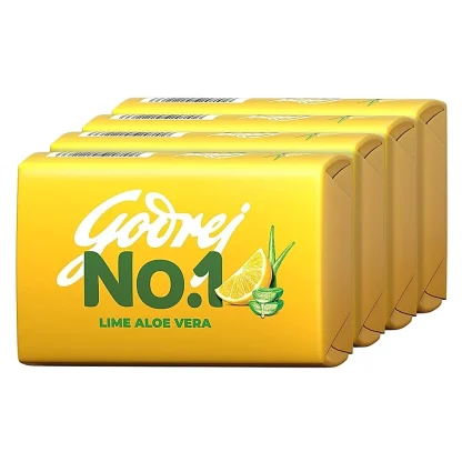Godrej No. 1 Lime & Aloe Vera Soap : 3x150 g