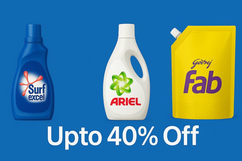 Liquid detergent pouch for powerful stain removal