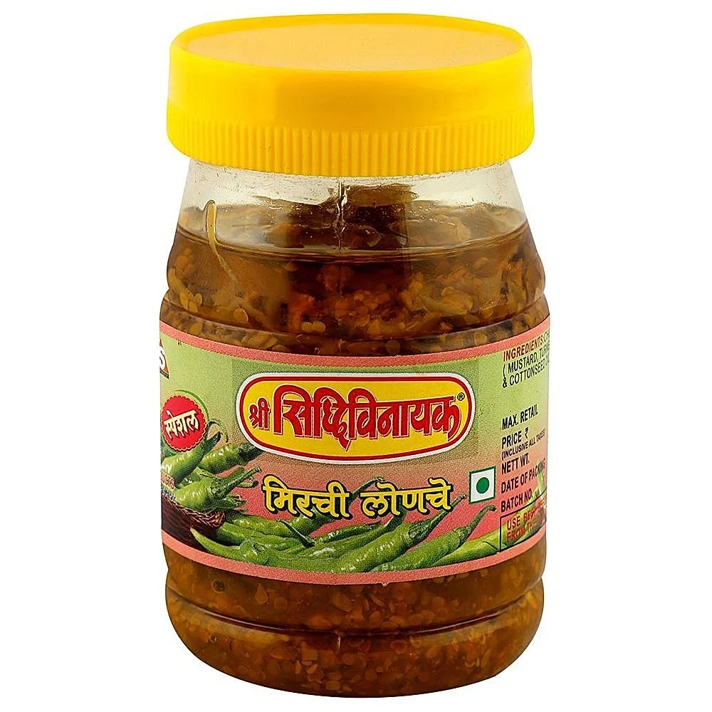 Shree Siddhivinayak Chilly Pickle : 200 g