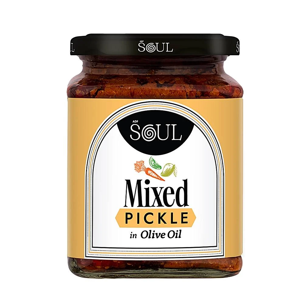 ADF Soul Mixed Pickle In Olive Oil : 275 g