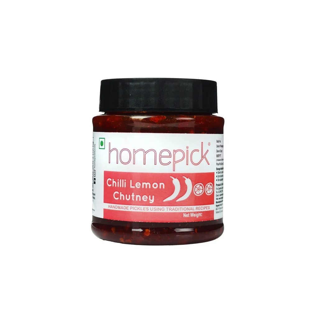 Homepick Chilli Lemon Chutney: 250 g