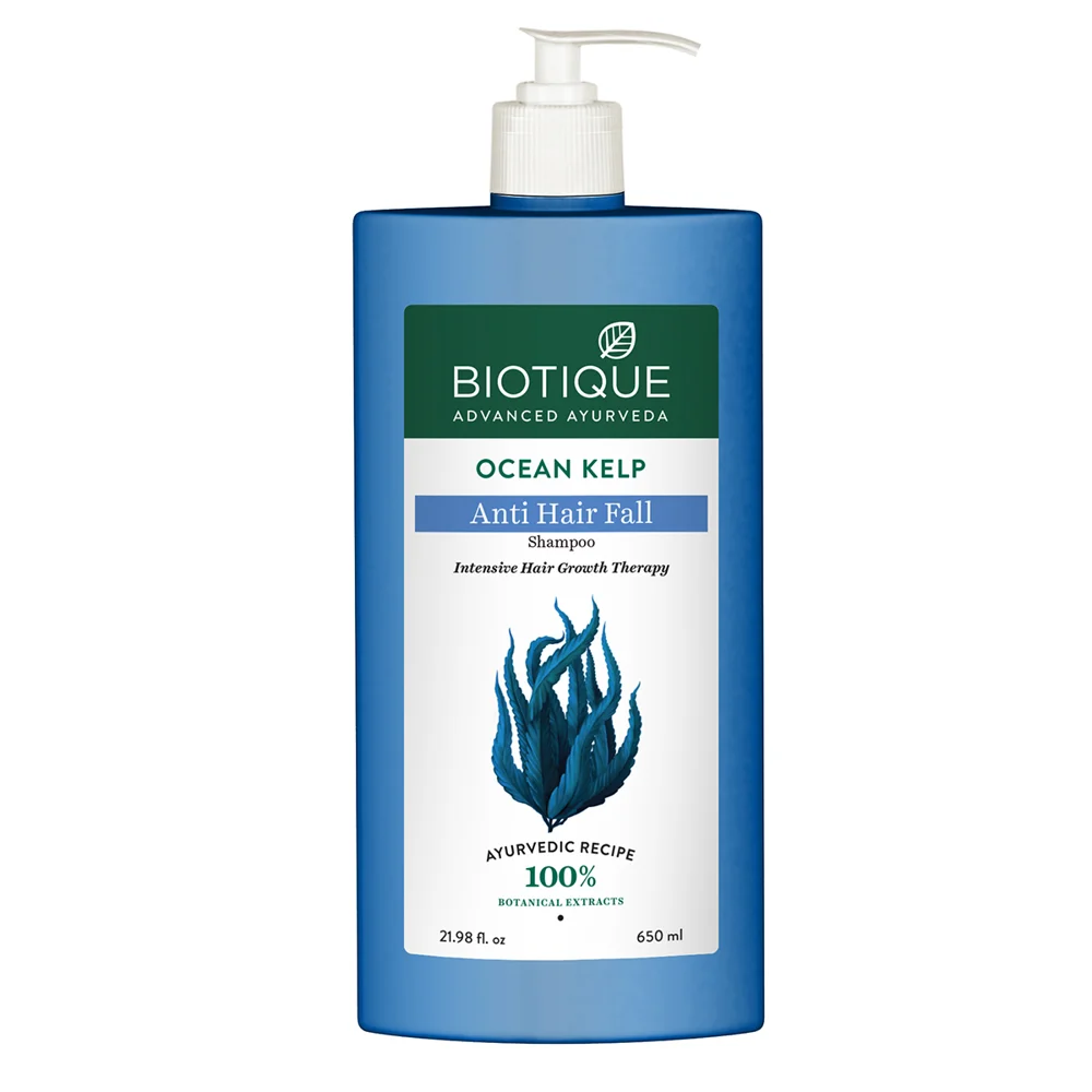 Biotique Ocean Kelp Anti Hair Fall Shampoo : 650 ml