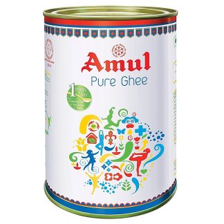 Amul Pure Ghee Tin (1 L): 905 g