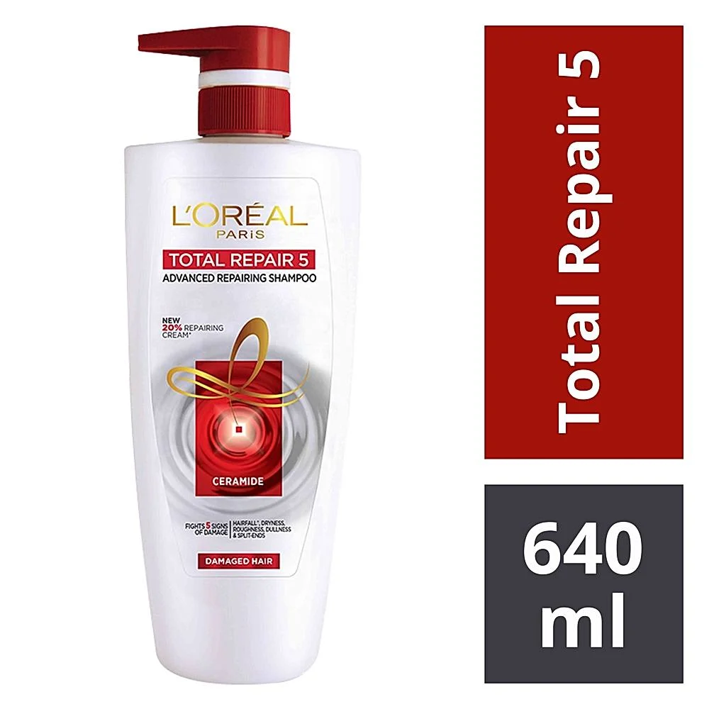 L'Oreal Paris Total Repair 5 Shampoo : 640 ml