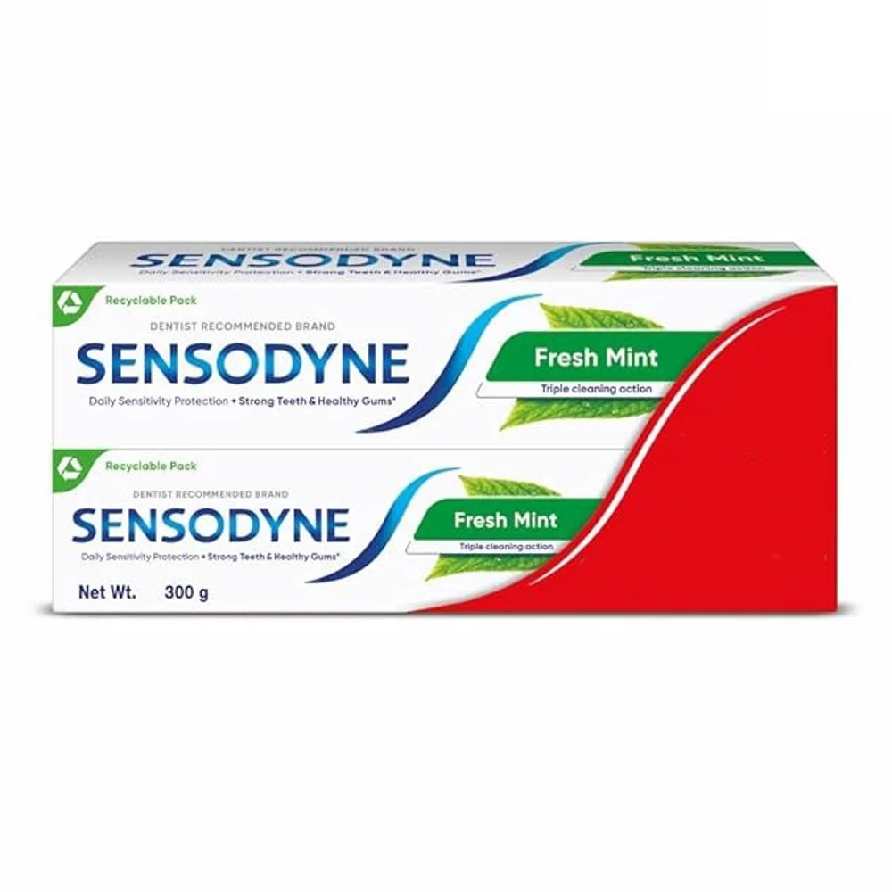 Sensodyne Fresh Mint Toothpaste : 2x150 g