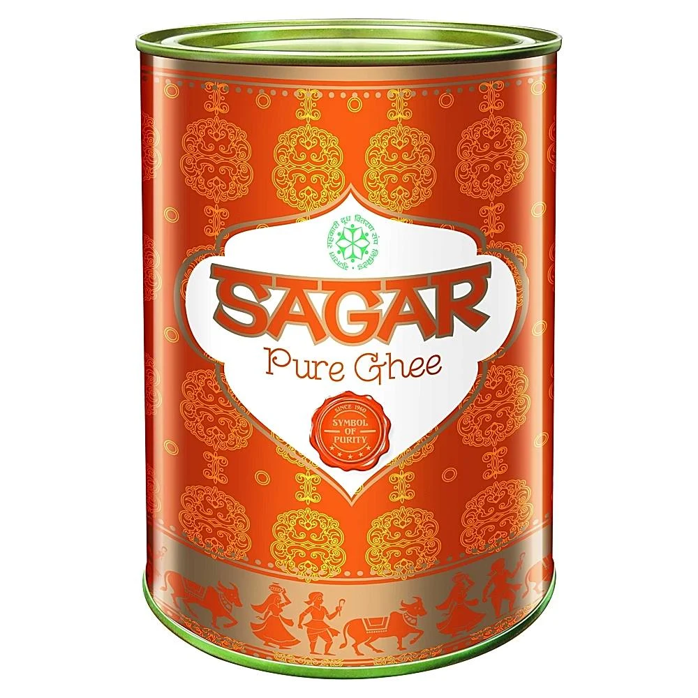 Sagar Pure Ghee Tin (5 L) : 4.52 kg