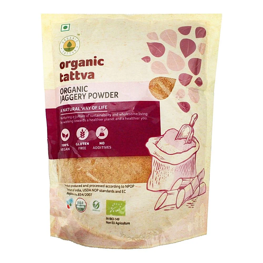 Organic Tattva Jaggery Powder : 500 g