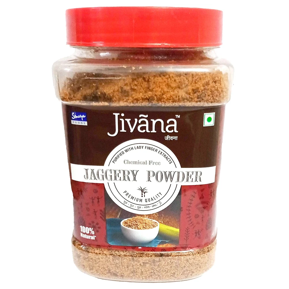 Jivana Jaggery Powder Jar : 500 g