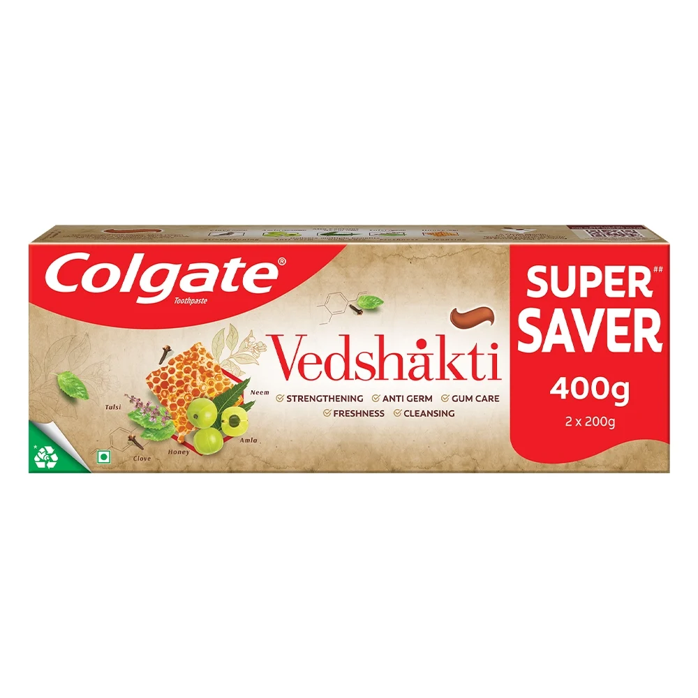 Colgate Swarna Vedshakti Toothpaste : 2x200 g