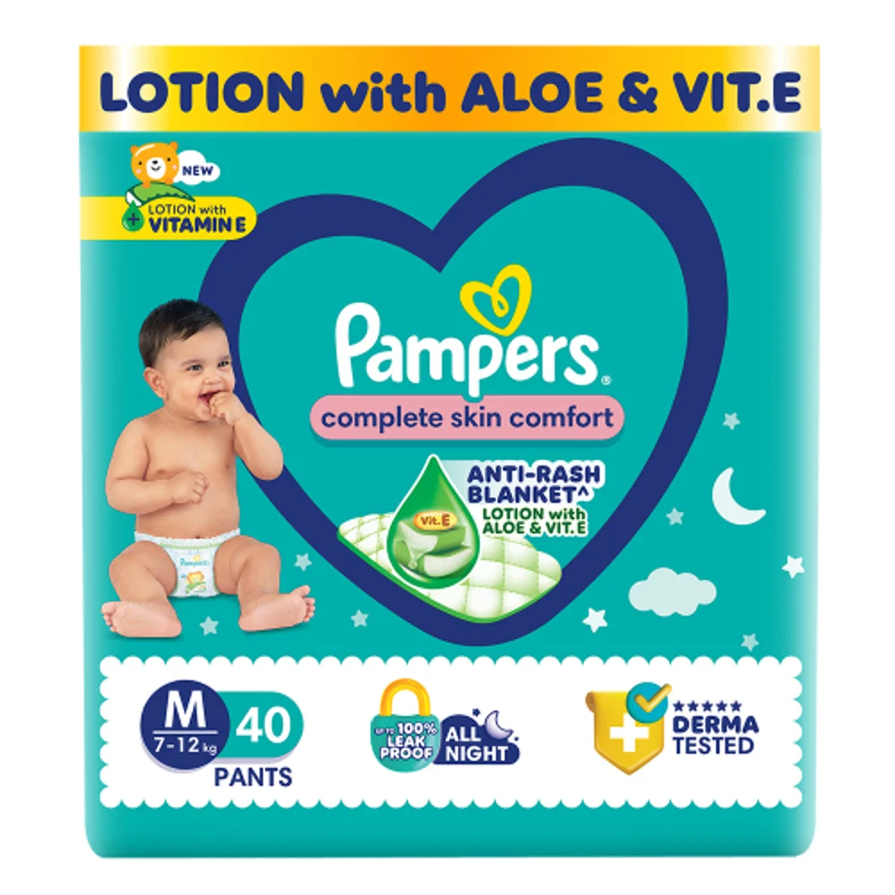 Pampers All-Round Protection Pants - Medium (M) : 40 U