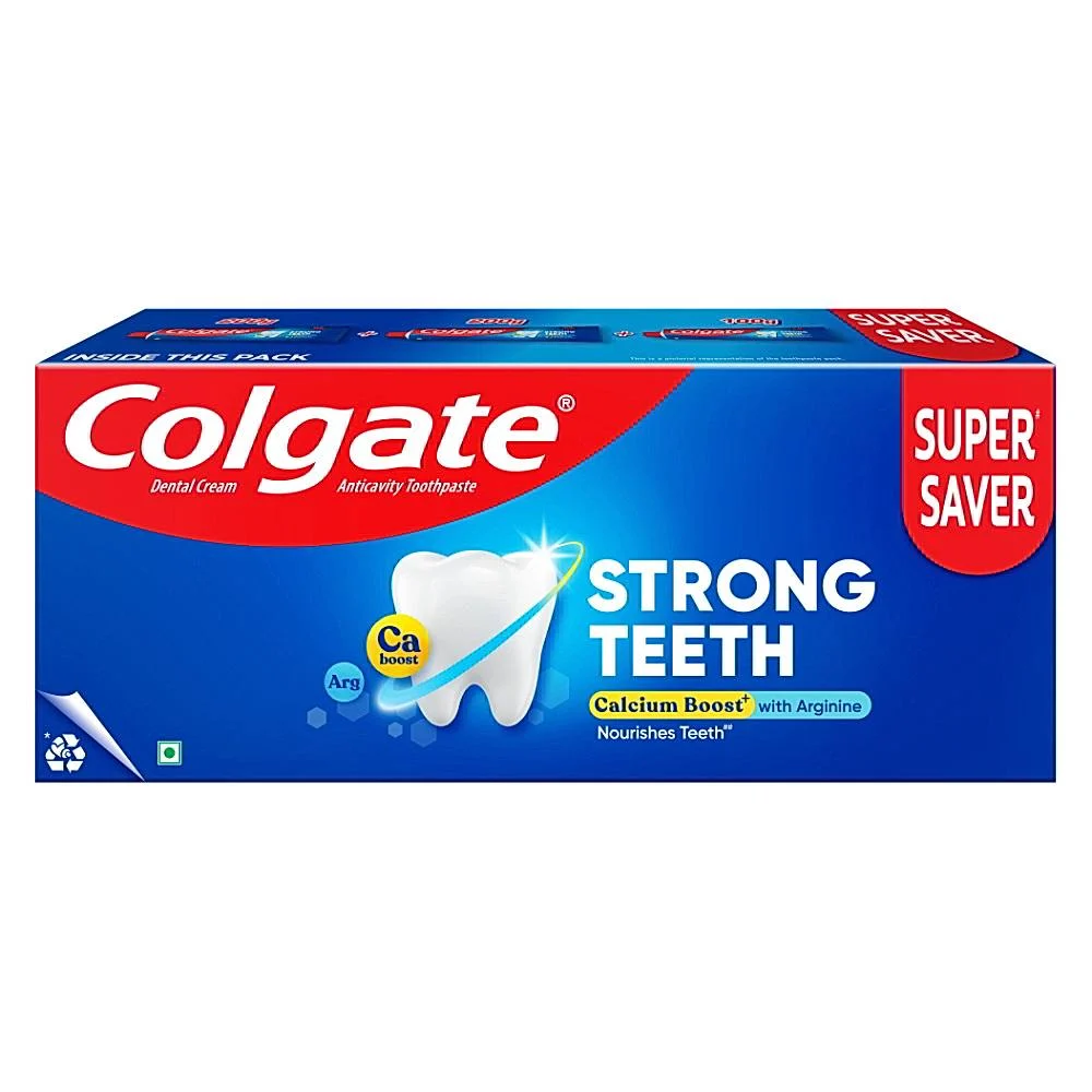 Colgate Dental Cream Strong Teeth Toothpaste : 500 g