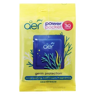 Godrej Aer Bathroom Fragrance Sea Breeze Pocket: 10 g