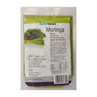 Nutrivalue Moringa Olifera Drum Stick Leaves Powder : 100 g