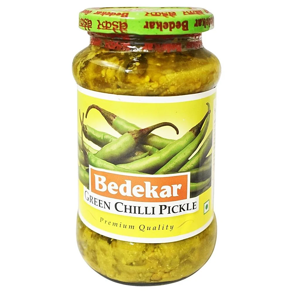 Bedekar Green Chilli Pickle : 400 g