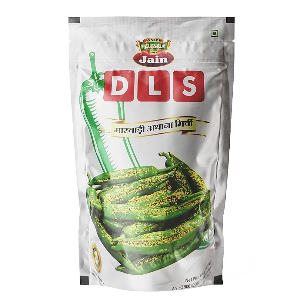Jain DLS Marwadi Mirchi Green Pickle : 400 g