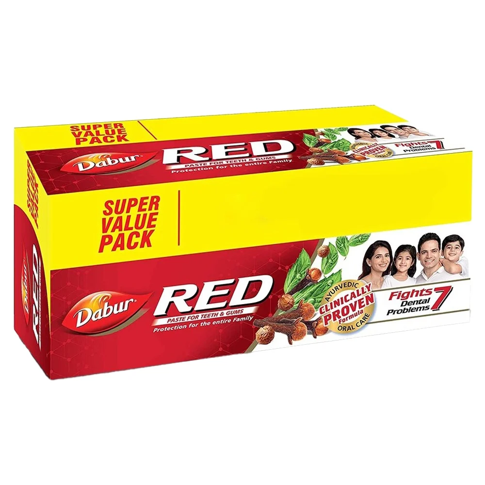 Dabur Red Ayurvedic Toothpaste : 3x150 g