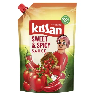 Kissan Tomato Sauce – Sweet & Spicy : 850 g