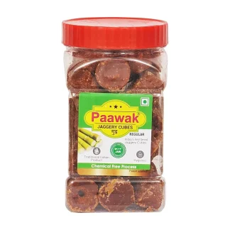 Paawak Jaggery Cubes Jar : 500 g