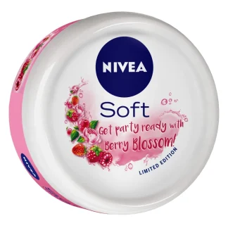 Nivea Soft Berry Blossom Moisturising Cream : 100 ml