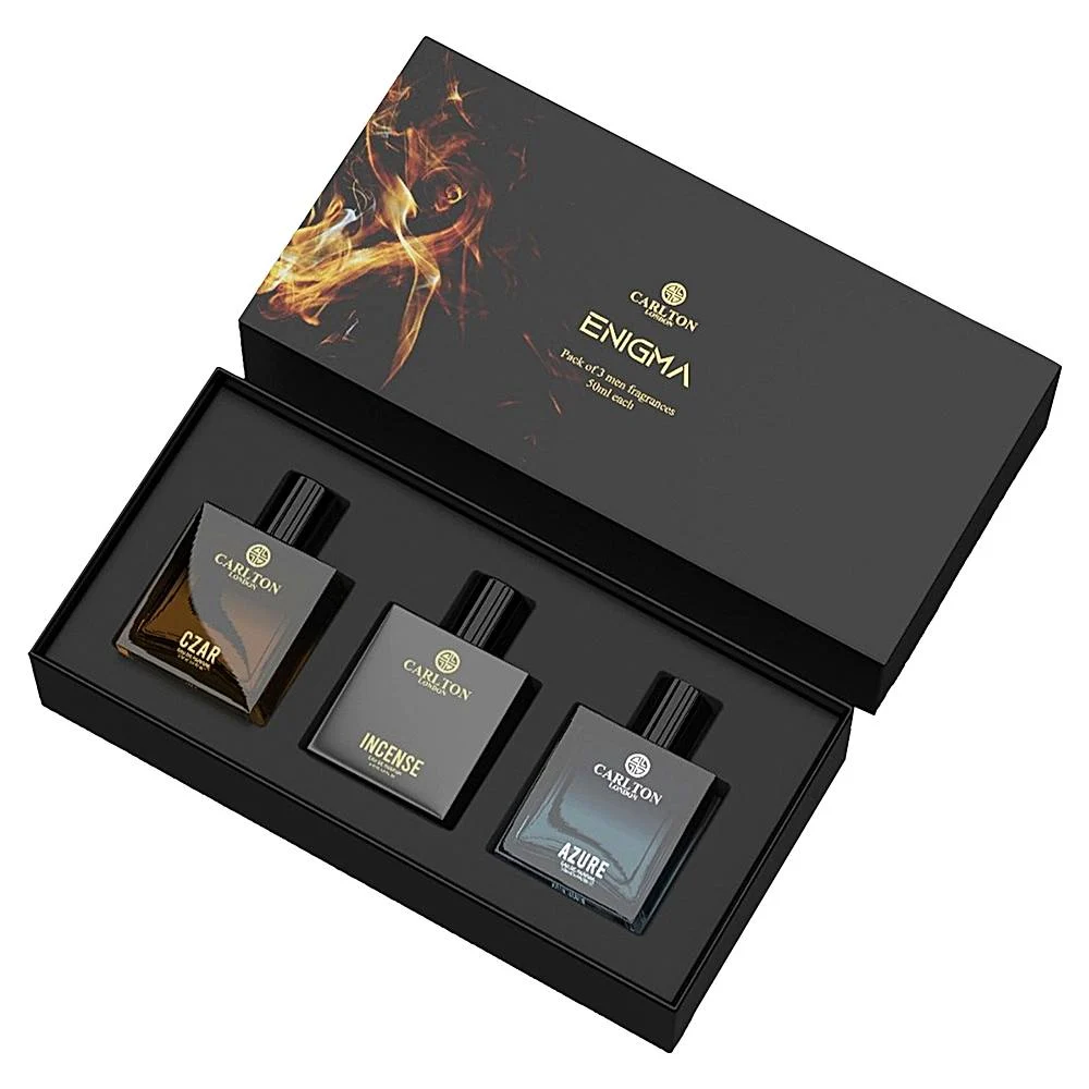 Carlton London Enigma Premium Fragrances For Men : 3x50 ml