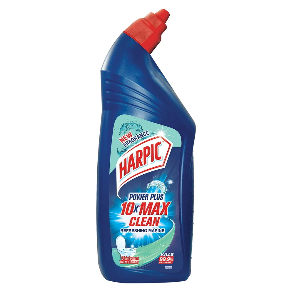 Harpic Disinfectant Toilet Cleaner - Refreshing Marine : 1 L