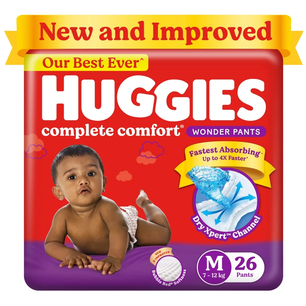 Huggies Dry Pants M (7-12 kg) : 26 Units
