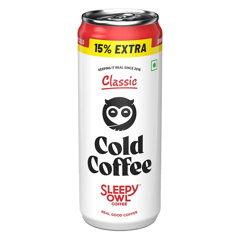 Sleepy Owl Cold Coffee Can Classic: 230 ml