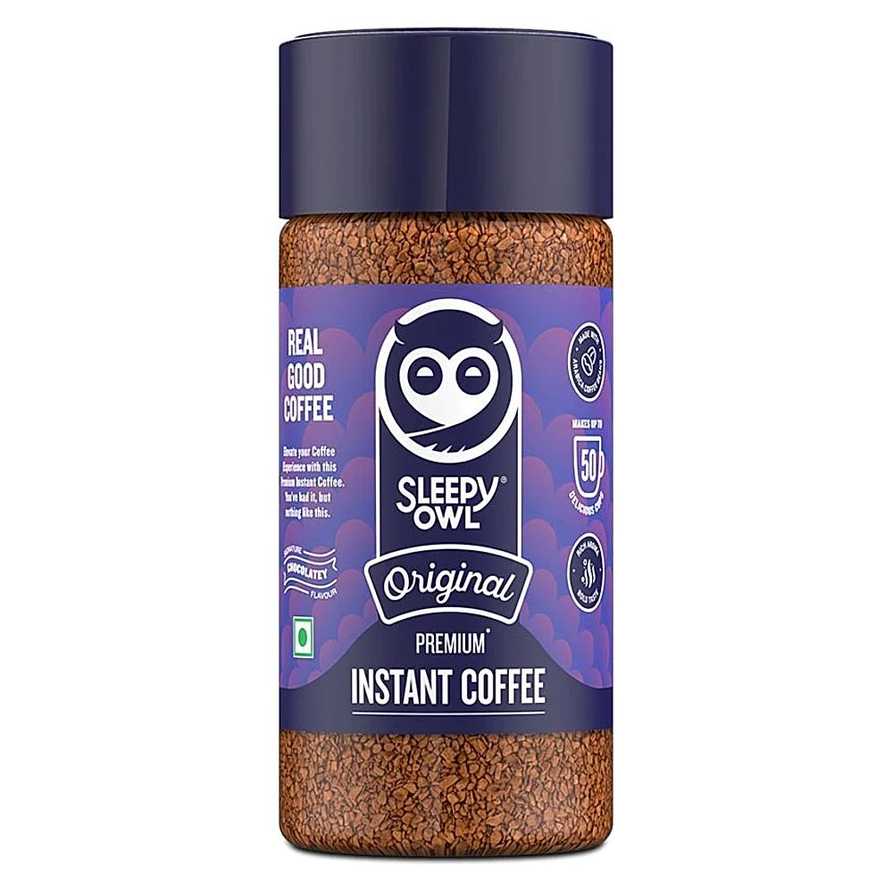 Sleepy Owl Premium Instant Coffee Original : 100 g
