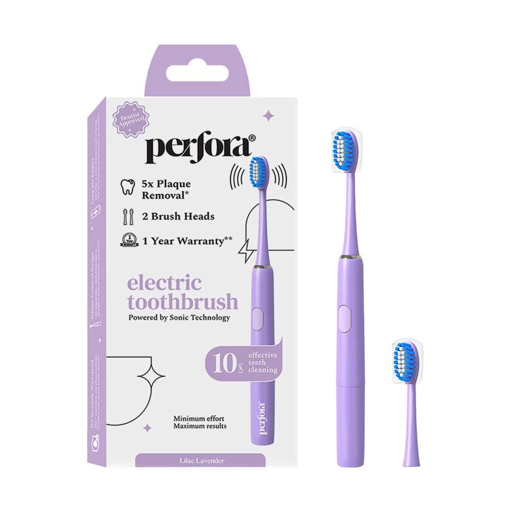 Perfora Electric Toothbrush Lilac Lavender : 1 Unit