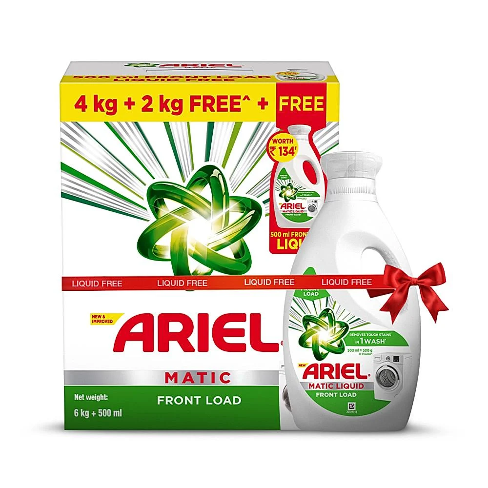 Ariel Matic Front Load Detergent Washing Powder : 4 kg