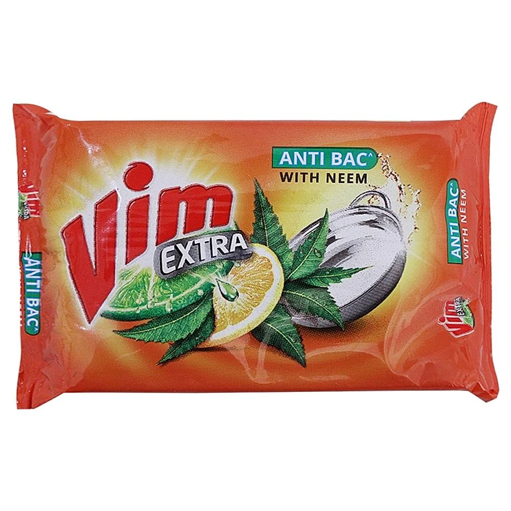 Vim Anti Bac With Neem Dishwash Bar : 110 g
