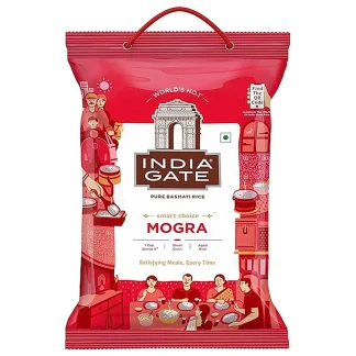 India Gate Basmati Rice – Mogra : 10 kgs