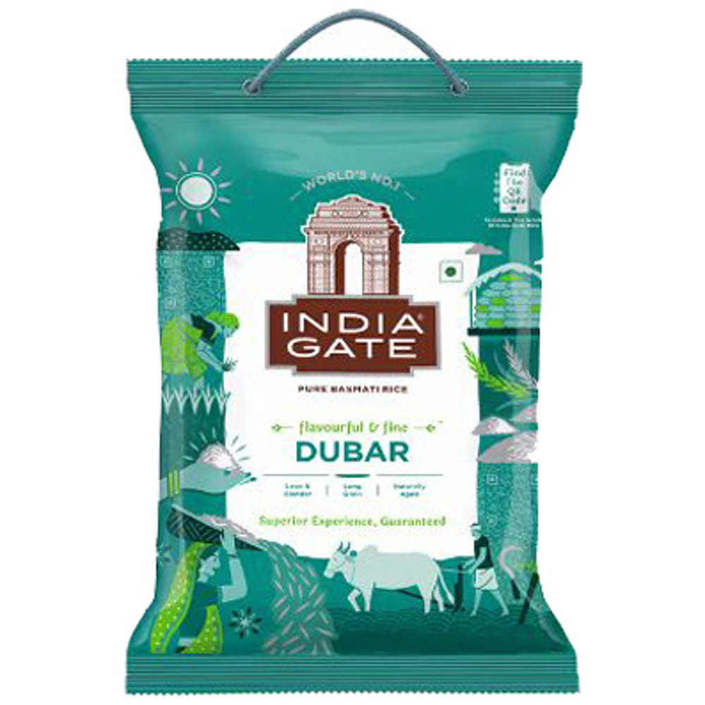 India Gate Dubar Basmati Rice (Broken): 5 kg
