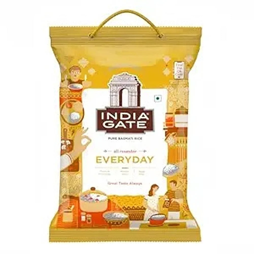 India Gate Everyday Basmati Rice : 5 kgs