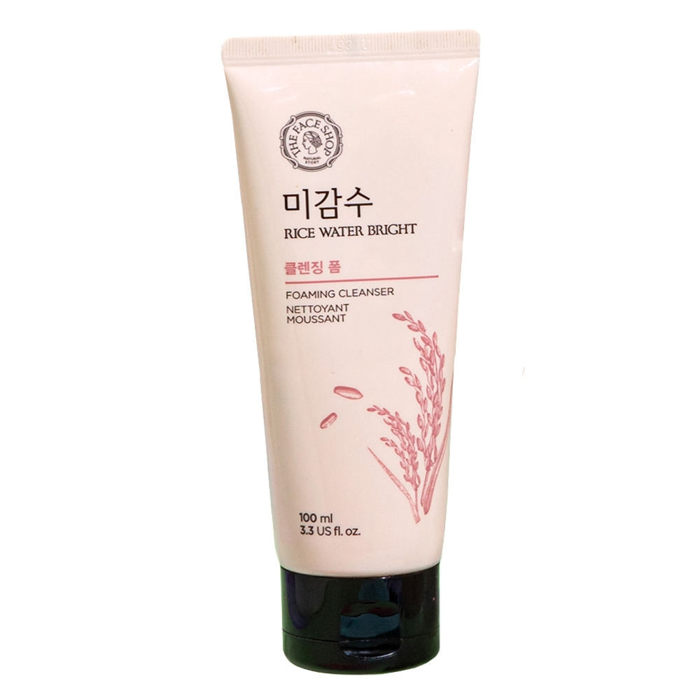 The Face Shop Rice Water Bright Foaming Cleanser: 100 Ml