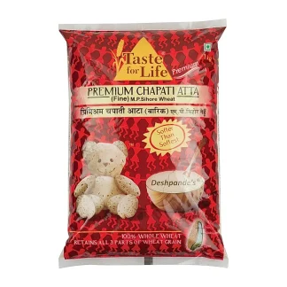 Taste For Life MP Sihore Chapati Fine Wheat Atta : 1 kg