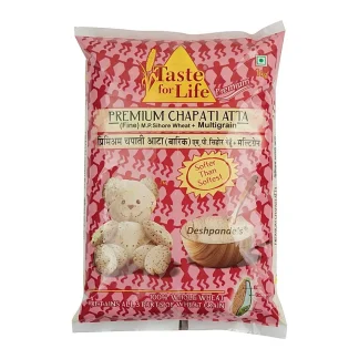 Taste For Life MP Sihore Wheat + Multigrain Atta : 1 kg