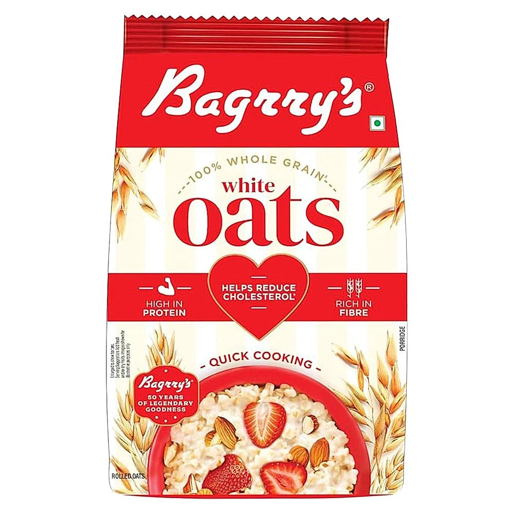 Assortment of nutritious health foods including whole grains, fresh ingredients, and natural products