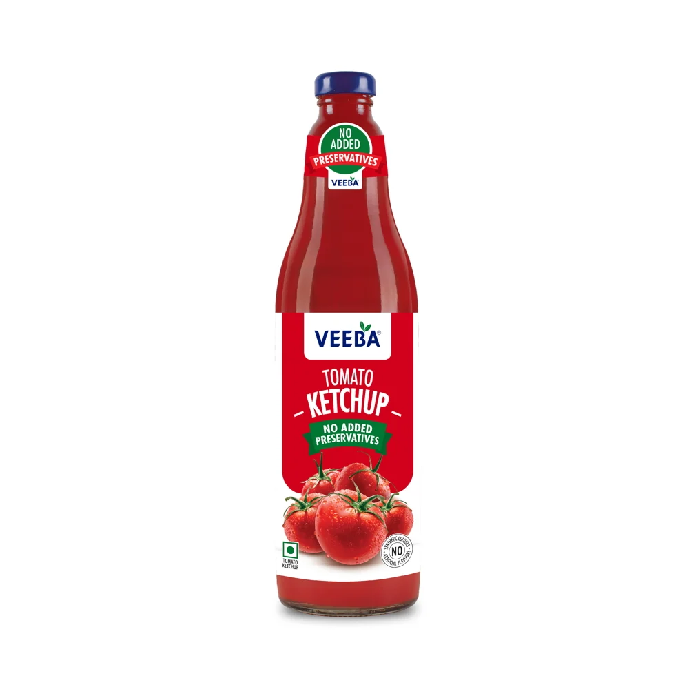 Veeba Truly Tomato Ketchup Bottle : 1 kg