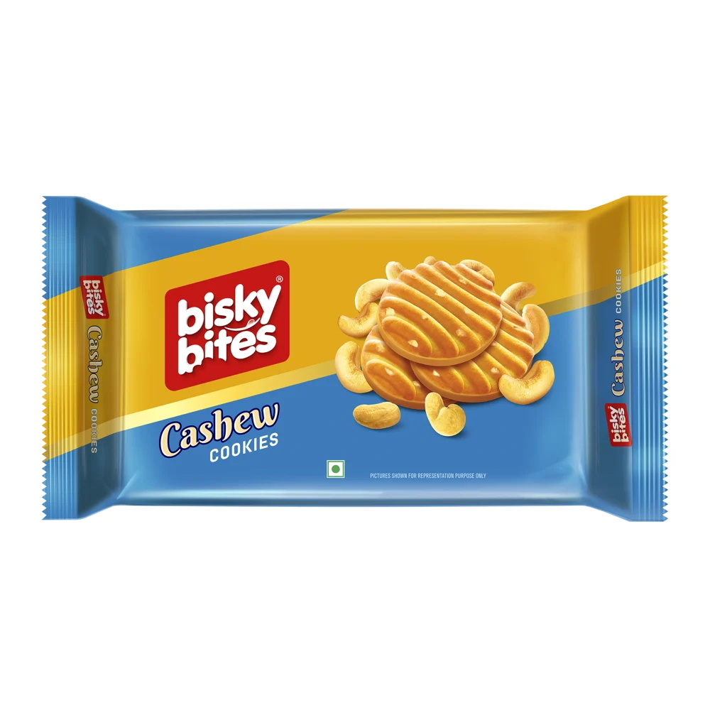 Bisky Bites Cashew Cookies : 600 g