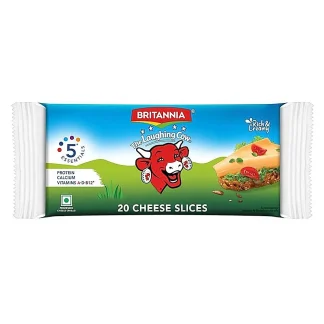 Britannia Cheese Slices : 400 g